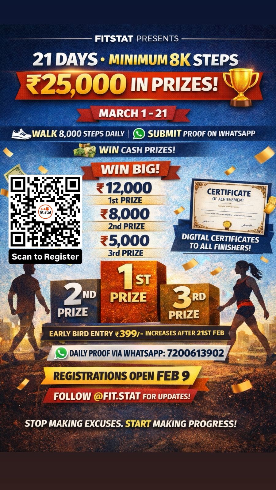 FITSTAT 8K Steps Challenge gallery image 2